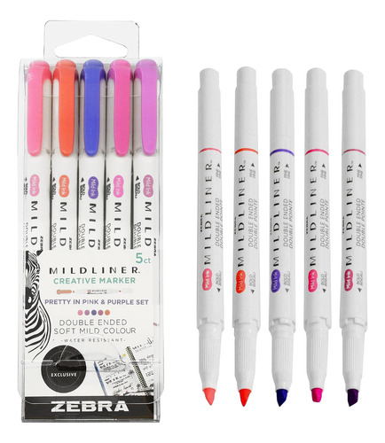 Rotuladores Zebra Mildliner Creative Marker - Juego De Dos P