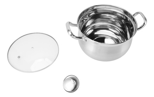 Olla De Acero Inoxidable, Olla De Metal Para Sopa De Pasta