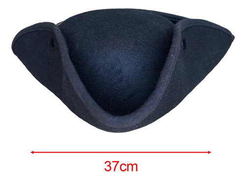 M Halloween Pirata Chapéu Lenço Tricórnio Pirata Chapéu