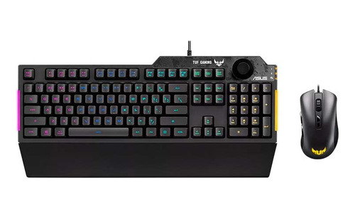 Kit Asus Tuf Gaming Teclado Y Mouse K1 Y M3 Luz Rgb 