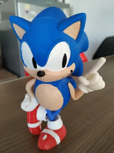 Figura Sonic Decoración Para Tortas Exposición