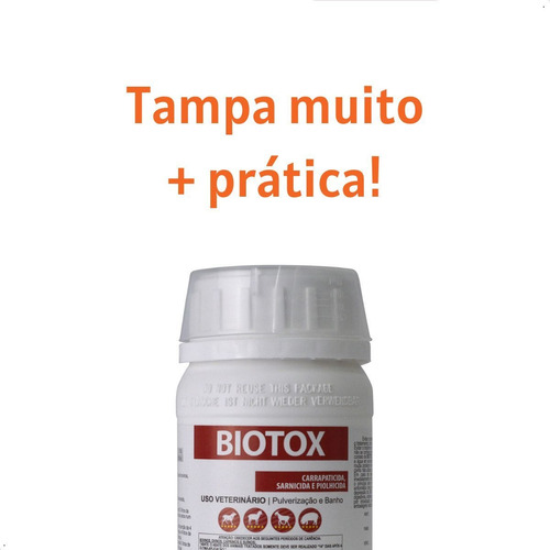 Biotox Carrapaticida Pulverização E Banho 250ml