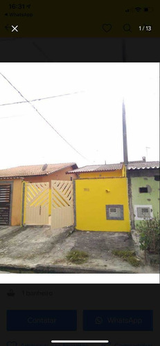 Imagem 1 de 10 de Casa Nova A Venda Em Mongaguá -jussara Ref-728
