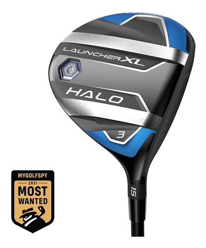 Imagen 8 de 8 de Madera Fairway Wood Cleveland Launcher Xl Halo #3 Senior