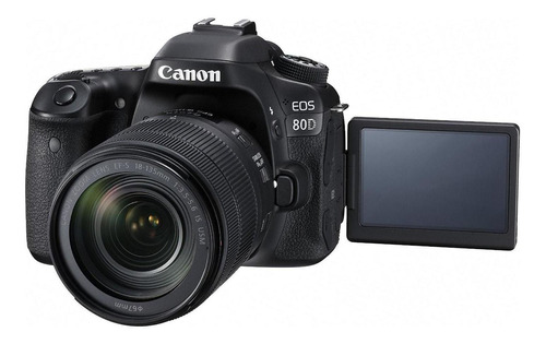Cámara Canon Eos 80d  Kit Lente 18-135mm+ Sd 32gb