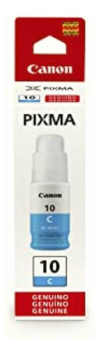 Canon Tinta Gi-10 C Botella De Tinta Cian Con 70ml Para