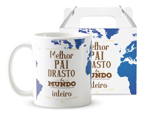 Caneca Personalizada Presente Dia Dos Pais Para Padrasto