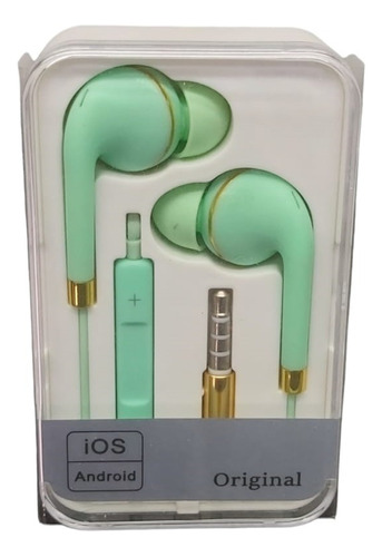 Auriculares Manos Libres Android Ios Earphones Colores Envio