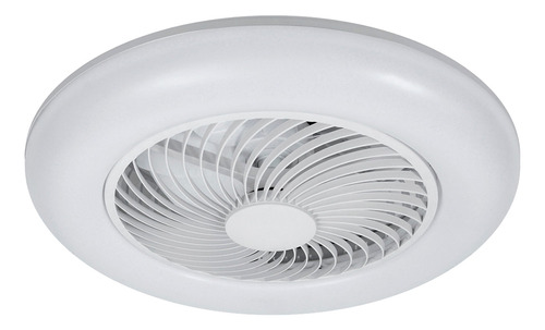 Ventilador De Techo Slim Company Con Luz Led De 10 Pulgadas Conector E27 120v 30w 350 Rpm 3 Aspas 3 Velocidades Con Control Remoto 3 Intensidades