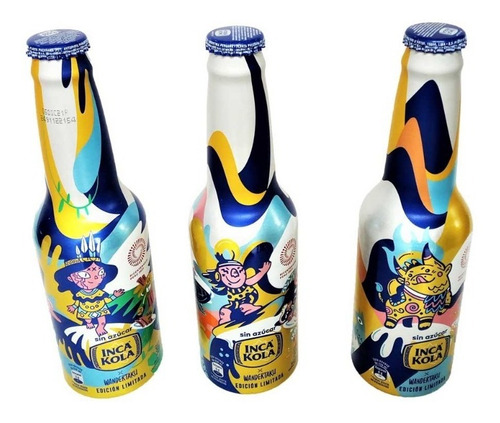 Botella De Inca Kola Edicion Bicentenario 2021 X Unidad