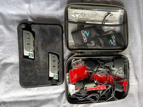 Par Intercom Cardo G9x Scala Rider Powerset 100% Funcionando