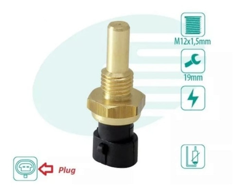 Sensor Temperatura Gm Delphi Celta/corsa/omega 25036898