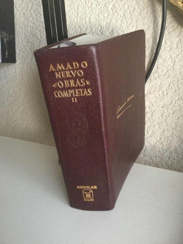 Libro Obras Completas Amado Nervo Tomo 2 Editorial Aguilar