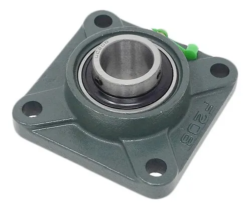 Soporte Cuadrado Con Ruleman Rodamiento Ucf 206 Eje 30mm 