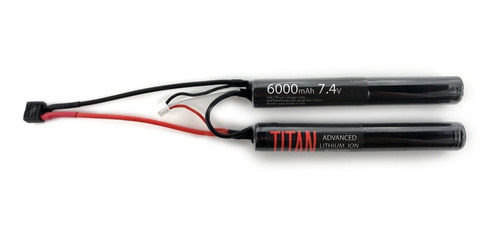 Bateria 7.4v 6000mah Titan Litio Nunchuck Deans T-plug