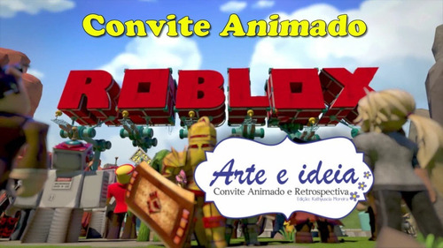 convites de aniversario roblox