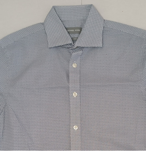 Camisa Michael Kors Slim Fit Stretch Hombre M