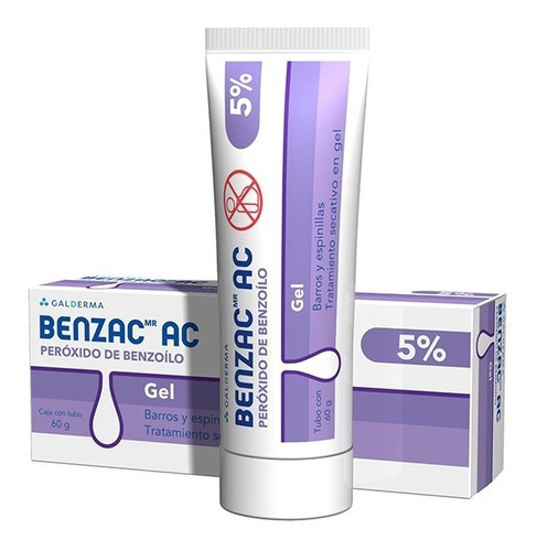 Benzac Ac Gel 5% 60gr Gel Galderma