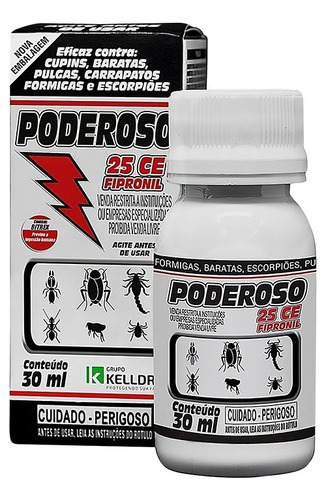 Poderoso 25ce Fipronil Kelldrin Kit 1 Un