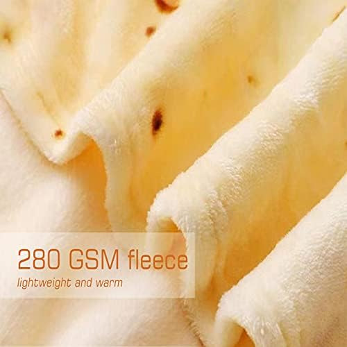 Manta De Tortilla De Burrito De Doble Cara De 71 Pulgadas Pa