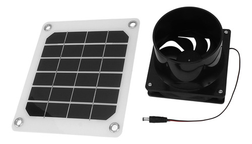 Kit De Extractor De Aire Con Panel Solar De 20 W, Solar Port