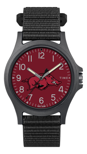 Mira Timex Collegiate Pride Arkansas Razorback Para Hombre