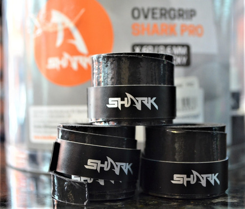 Imagem 3 de 6 de Over Grip Shark Pro X60/0,6mm Extra Tack Kit 3 Unidades
