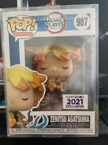 Pop! Demon Slayer - Zenitsu Destello De Relampago Funimation