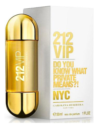 Perfume Carolina Herrera 212 Vip 30ml Original Oferta