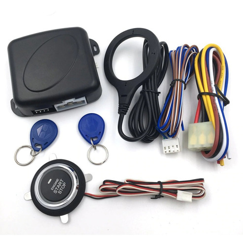 Boton Led Kid Encendido Rfid Arranque Todo Auto Universal 