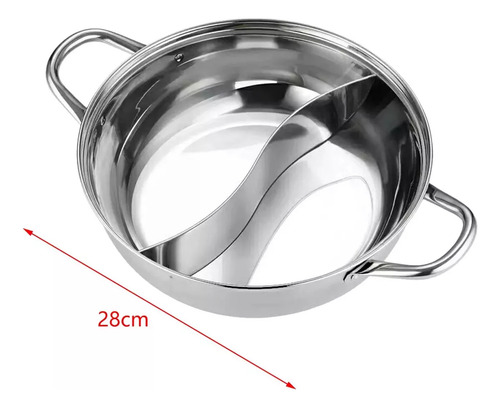 A Olla Caliente Con Separador, Cocina, Sartén