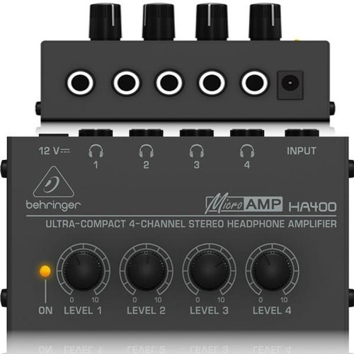 Amplificador De Fones Ha 400 Powerplay Ha400 - Behringer +nf