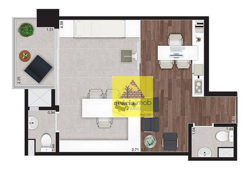 Imagem 2 de 3 de Sala À Venda, 32 M² Por R$ 352.221,00 - Perdizes - São Paulo/sp - Sa0108