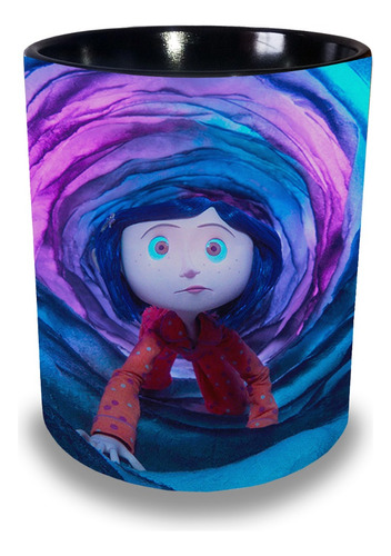 Taza Coraline Y La Puerta Secreta.