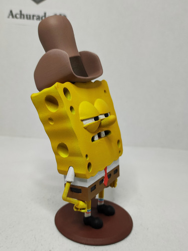 Bob Esponja, El Sucio Dan - Figura Impresión 3d
