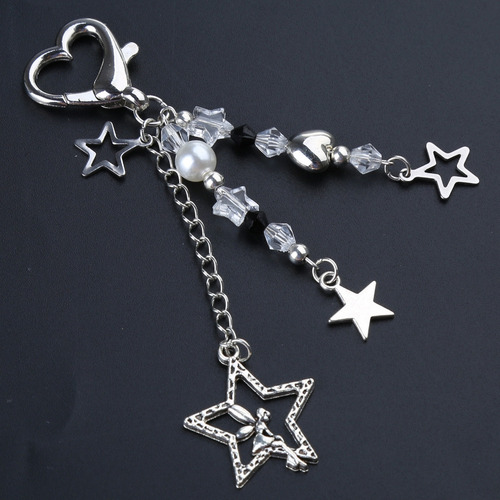 Llavero Con Colgante Y Borlas Con Forma De Estrella Y Borlas