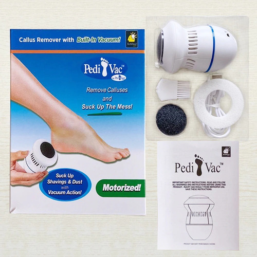 Pedi Vac Maquina Removedor Callos Usb Recargable Pedicure