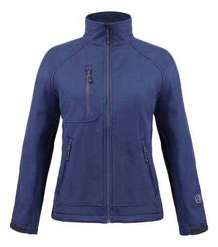 Chaqueta Softshell Azul Mujer Z-2600