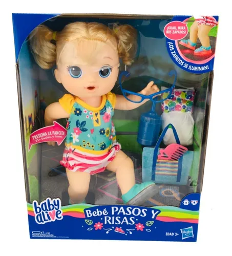 Pasos y risas baby alive new arrivals