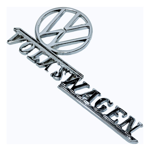 Emblema Vw Sedan Canadiense Cromado Vintage Nuevo Vocho