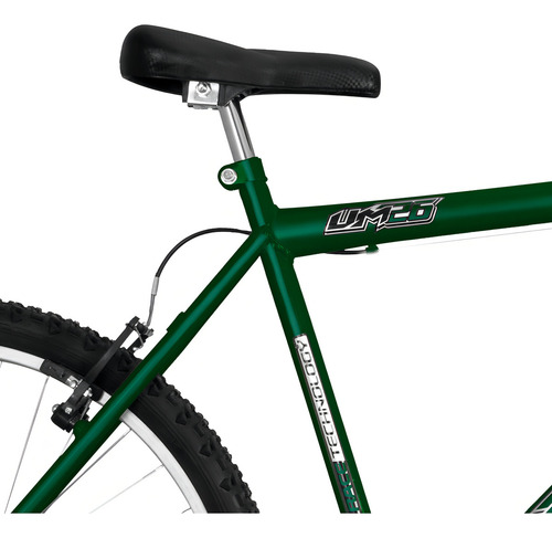 Bicicleta Aro 26 Ultra Bikes Design Ergonômico Pro Tork Cor Verde