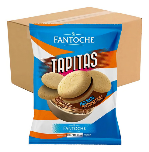 Tapita Para Alfajor Fantoche 12x350g