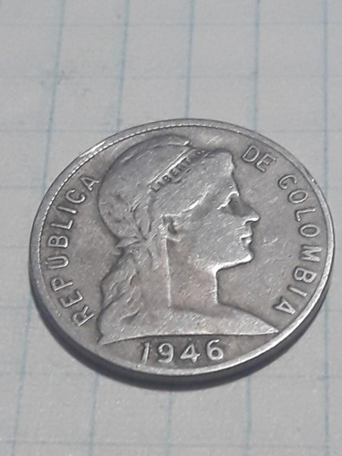 Moneda De 5 Centavos De 1946