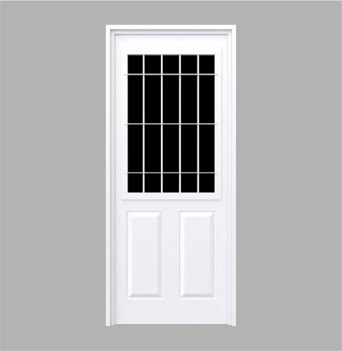 Puerta Doble Chapa Inyectada Con Ventana