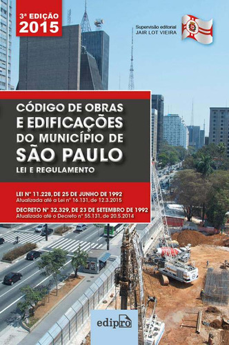 Libro Codigo De Obras E Edificacoes Do Municipio De Sao De V