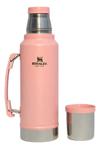 Termo Stanley Classic 1.2l Acero Inoxidable Color Rosa Pálido