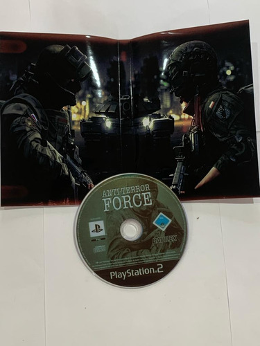 Gsg9 Anti-terror Force Ps2 Capa E Poster Ps2