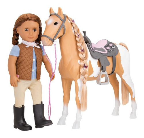 Imagen 6 de 7 de Our Generation Caballo Pelo Largo 50cm Accesorio Muñecas Ed