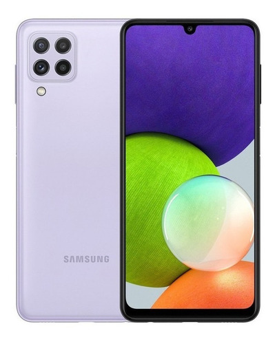 Samsung Galaxy A22 128 GB violeta 6 GB RAM - Aceitável (Recondicionado)