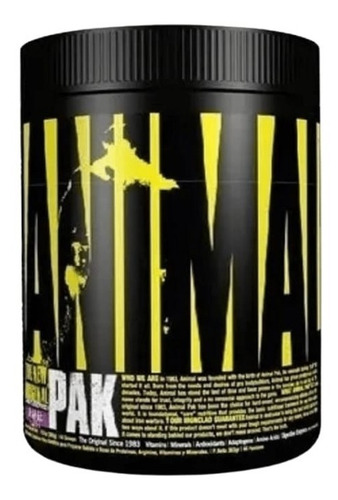 Animal Pak Polvo Universal 383gr Crossfit Energia Potencia